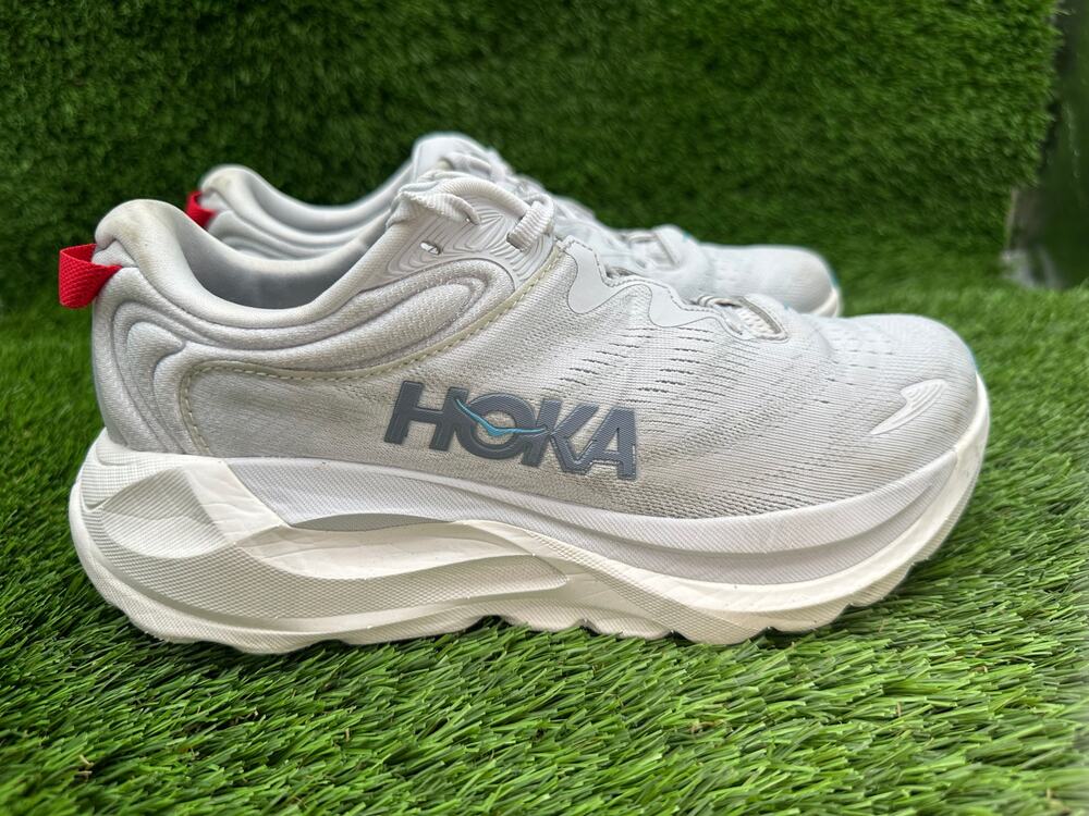 Hoka One One Gaviota 6 1171935-CRDS Athletic Sneaker Women's 7D Gray Mesh Sports